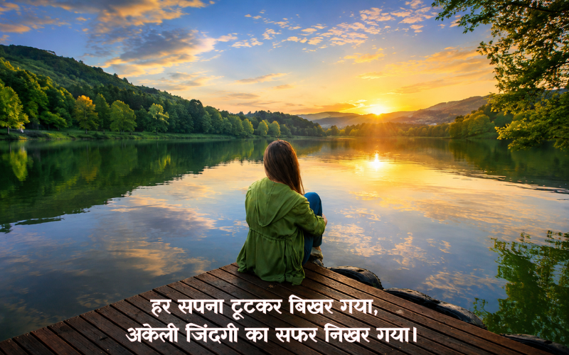 अकेली जिंदगी शायरी 