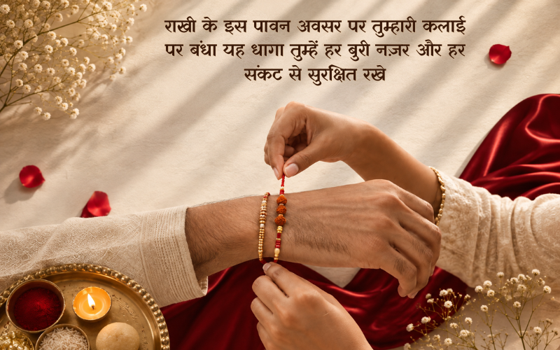 Happy Raksha Bandhan Wishes For Brother In Hindi