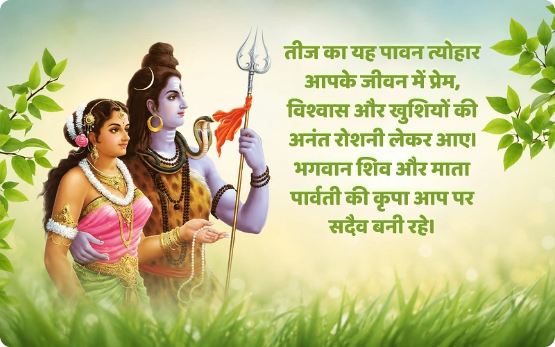 Happy Hariyali Teej Wishes